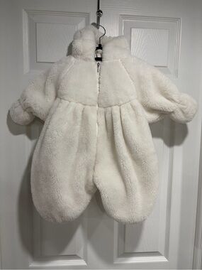 Baby Gumballs by Claire Bell Vintage Baby One-Piece Snowsuit with Hood Zipper